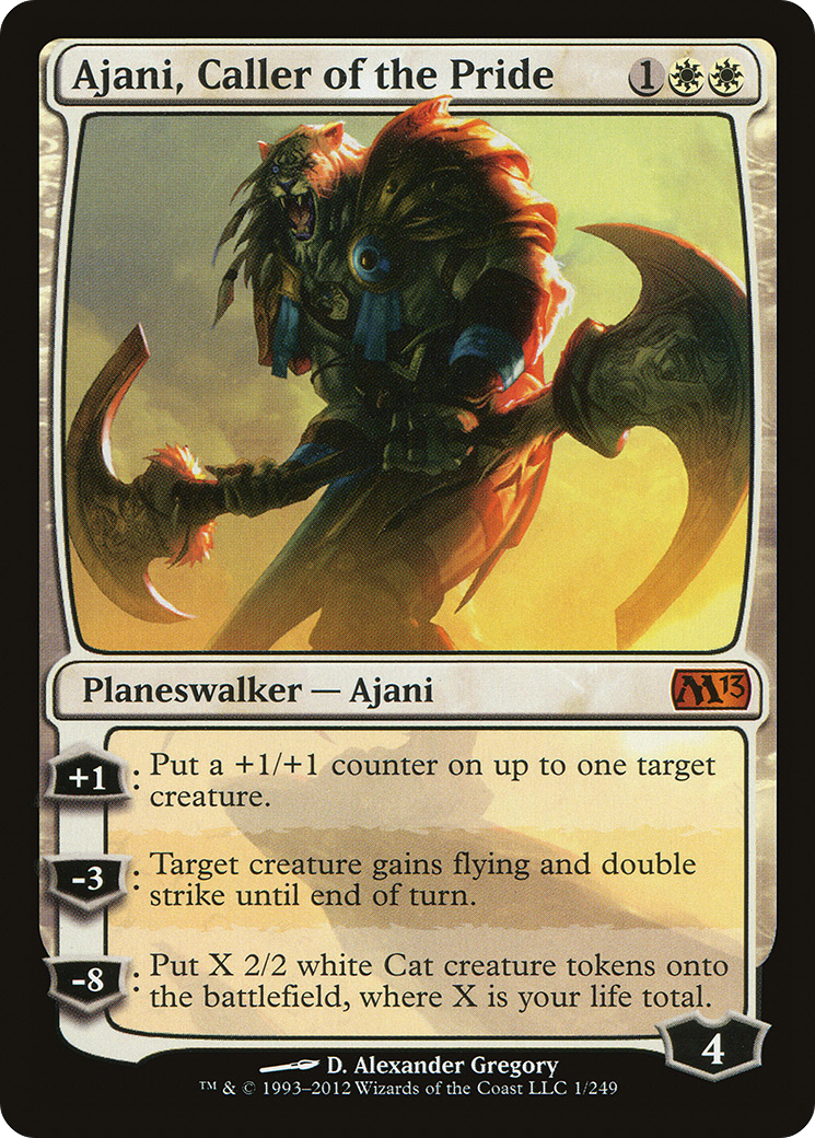 Ajani, Caller of the Pride [Magic 2013] | Grognard Games