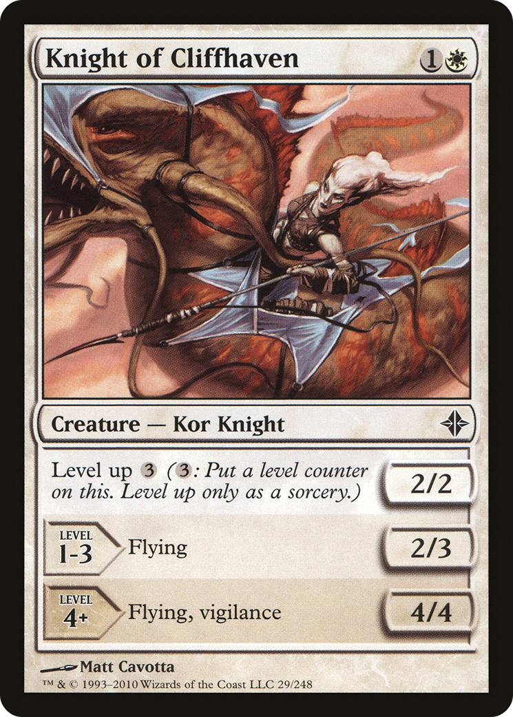 Knight of Cliffhaven [Rise of the Eldrazi] | Grognard Games