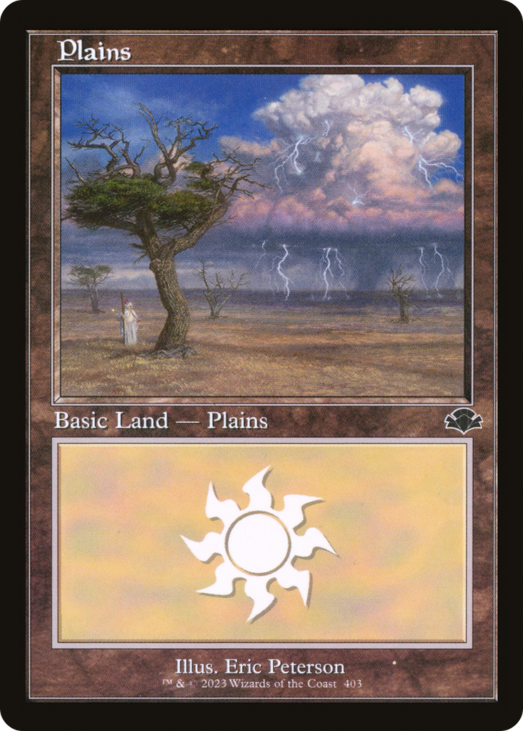 Plains (403) (Retro) [Dominaria Remastered] | Grognard Games
