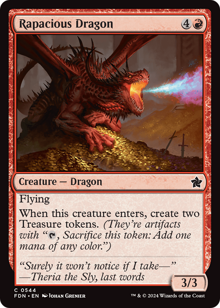 Rapacious Dragon [Foundations] | Grognard Games