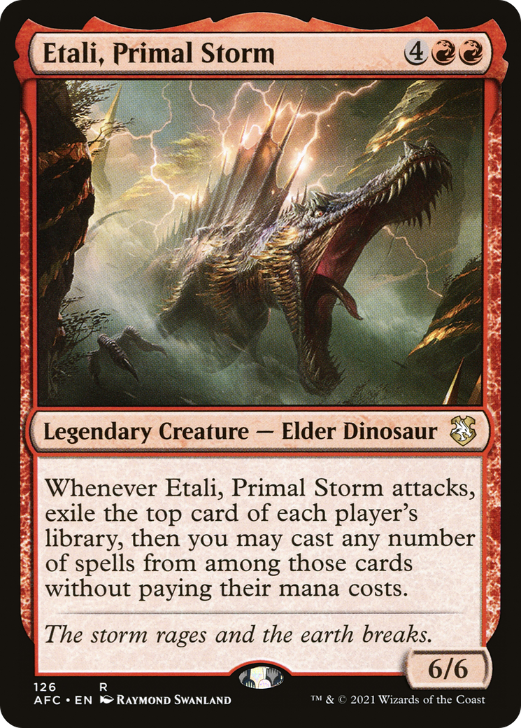 Etali, Primal Storm [Dungeons & Dragons: Adventures in the Forgotten Realms Commander] | Grognard Games