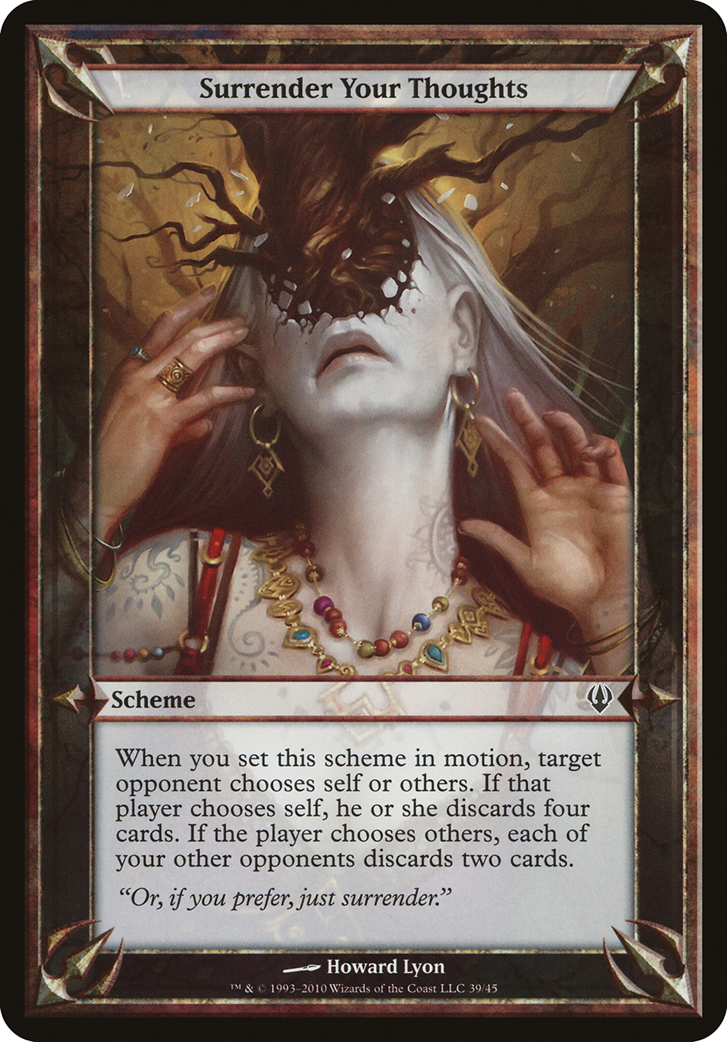 Surrender Your Thoughts (Schemes) [Archenemy Schemes] | Grognard Games