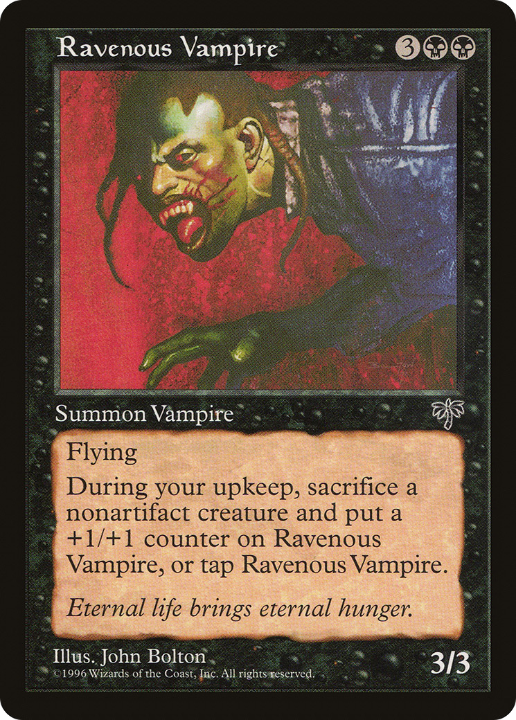 Ravenous Vampire [Mirage] | Grognard Games