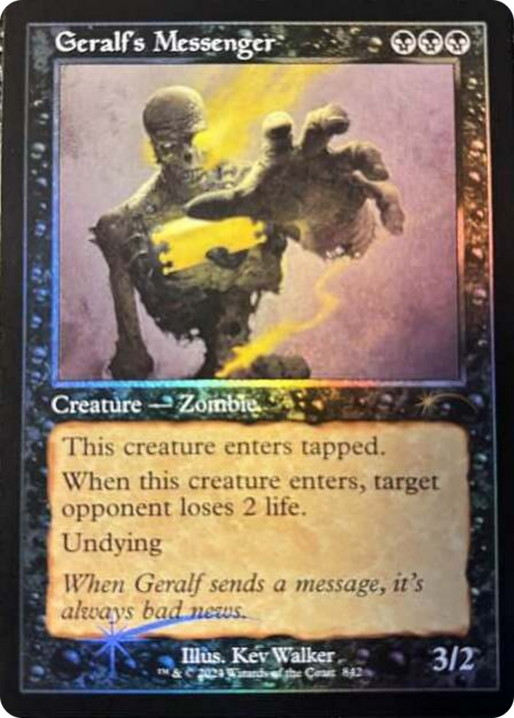 Geralf's Messenger (842) (Retro Frame) [Secret Lair Drop Series] | Grognard Games
