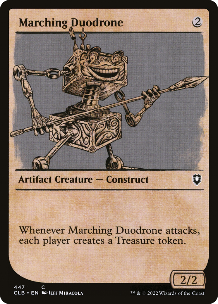 Marching Duodrone (Showcase) [Commander Legends: Battle for Baldur's Gate] | Grognard Games