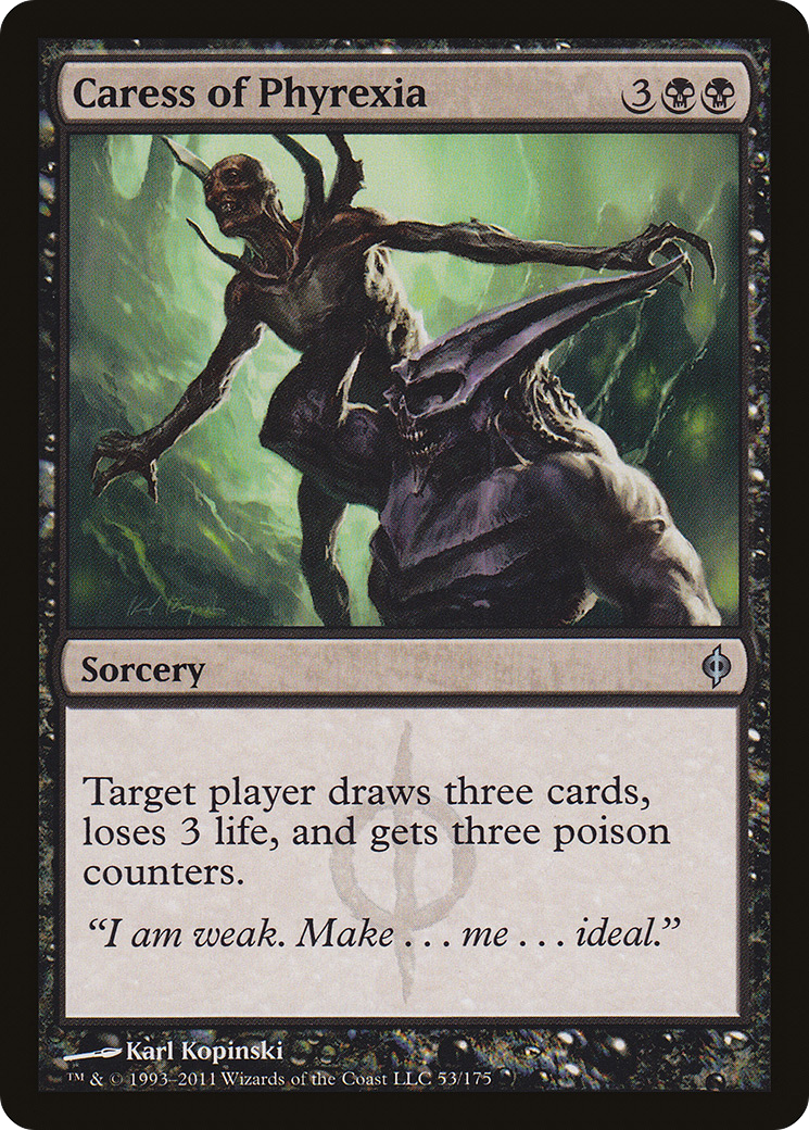 Caress of Phyrexia [New Phyrexia] | Grognard Games