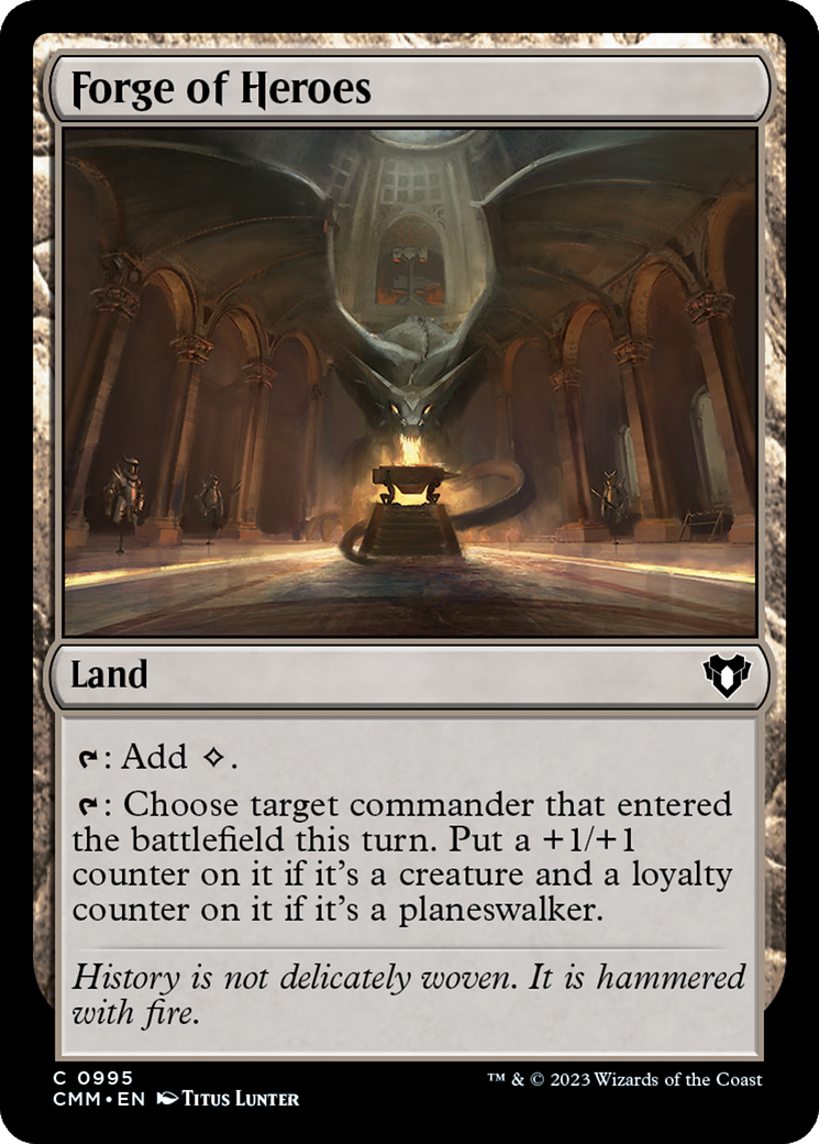 Forge of Heroes [Commander Masters] | Grognard Games