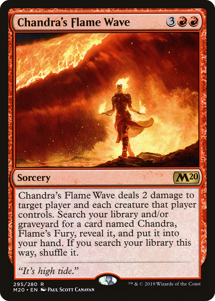 Chandra's Flame Wave [Core Set 2020] | Grognard Games