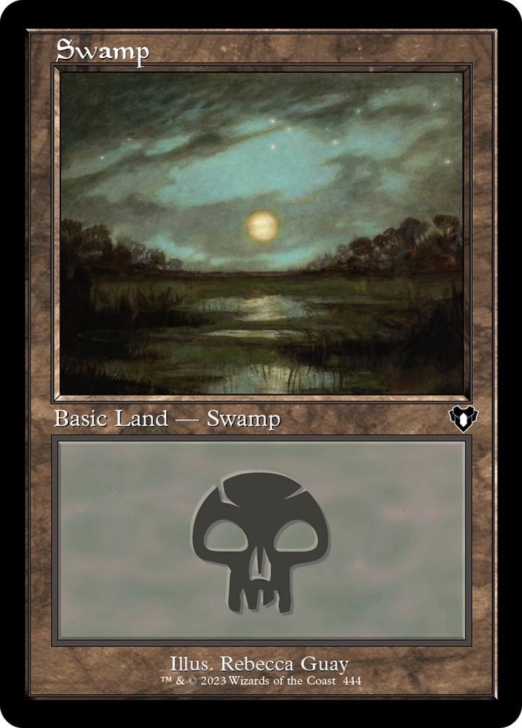 Swamp (444) (Retro) [Commander Masters] | Grognard Games