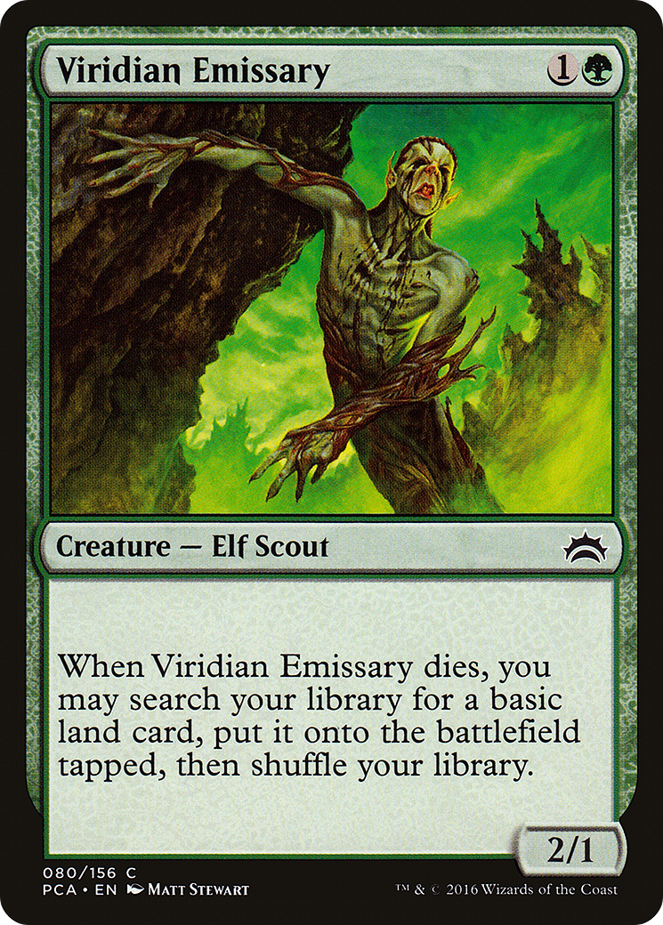 Viridian Emissary [Planechase Anthology] | Grognard Games