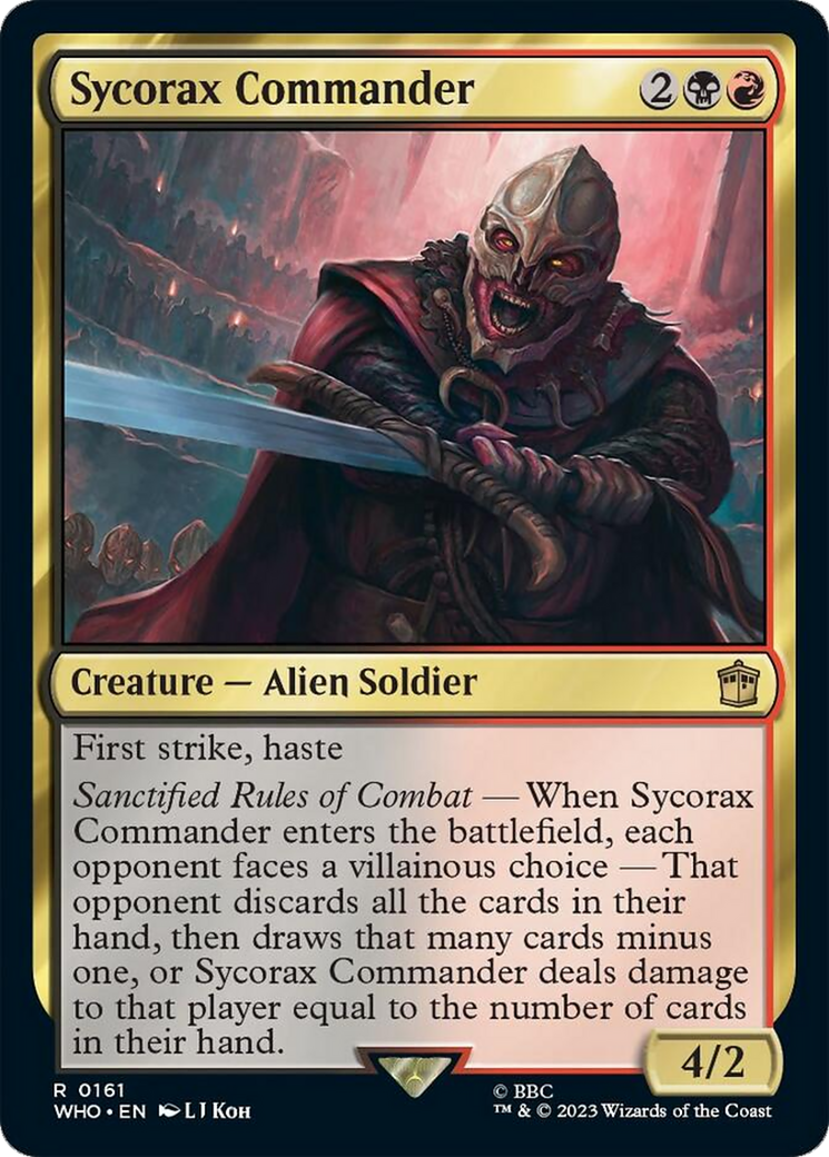 Sycorax Commander [Doctor Who] | Grognard Games