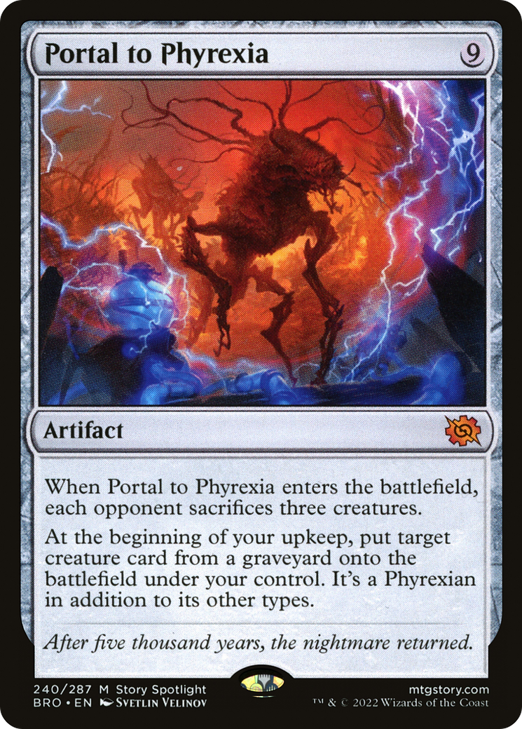 Portal to Phyrexia [The Brothers' War] | Grognard Games