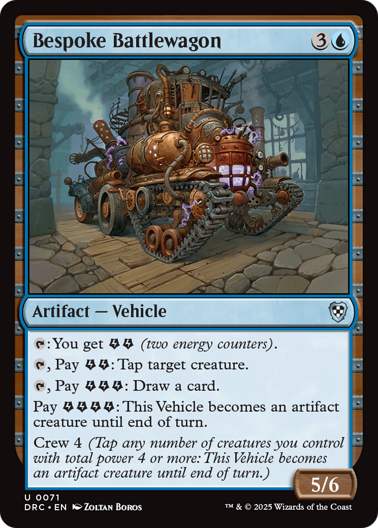 Bespoke Battlewagon [Aetherdrift Commander] | Grognard Games