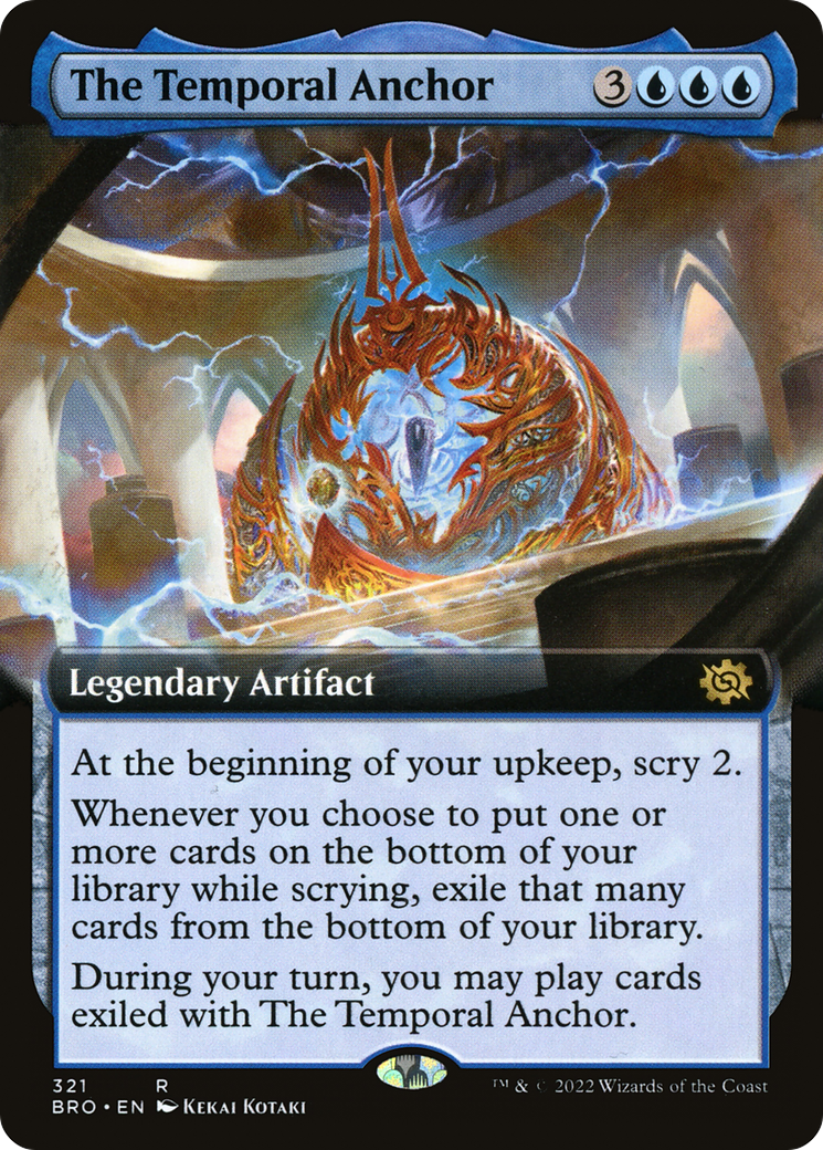 The Temporal Anchor (Extended Art) [The Brothers' War] | Grognard Games