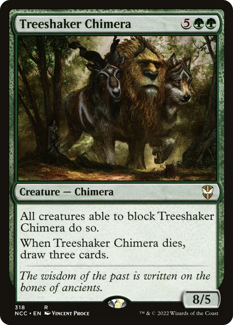 Treeshaker Chimera [Streets of New Capenna Commander] | Grognard Games