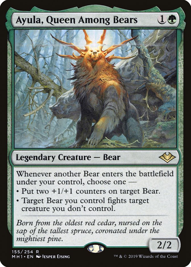 Ayula, Queen Among Bears [Modern Horizons] | Grognard Games