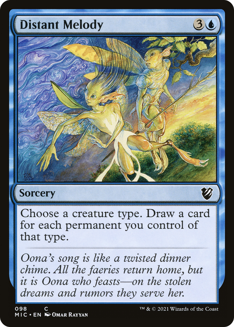 Distant Melody [Innistrad: Midnight Hunt Commander] | Grognard Games