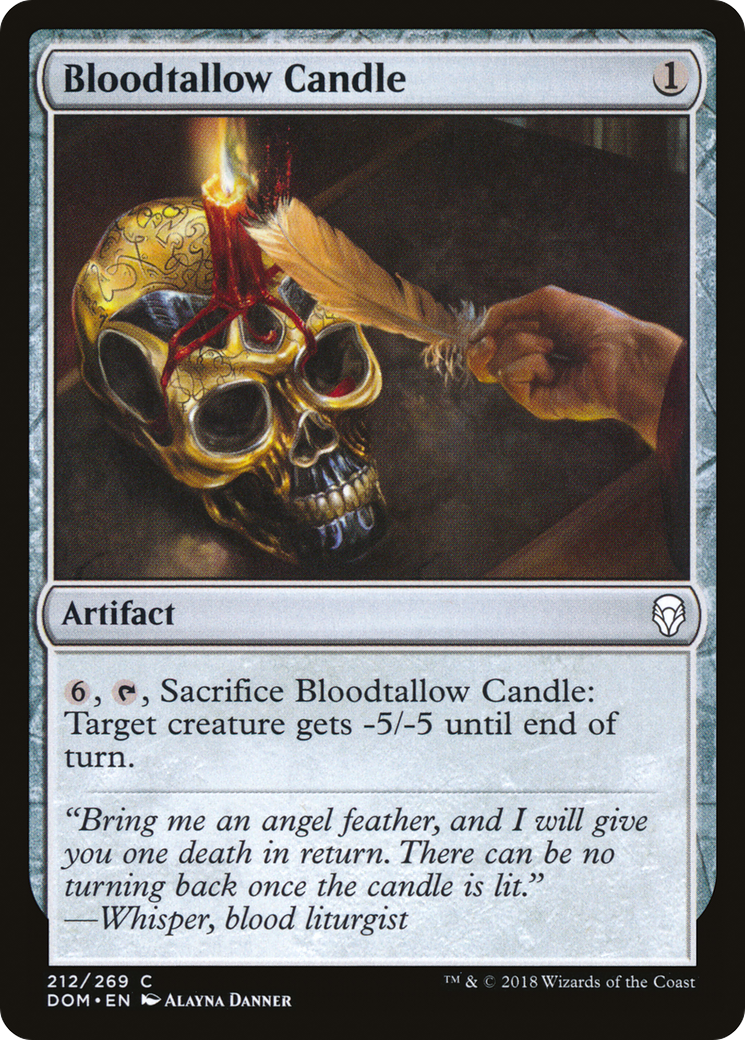 Bloodtallow Candle [Dominaria] | Grognard Games