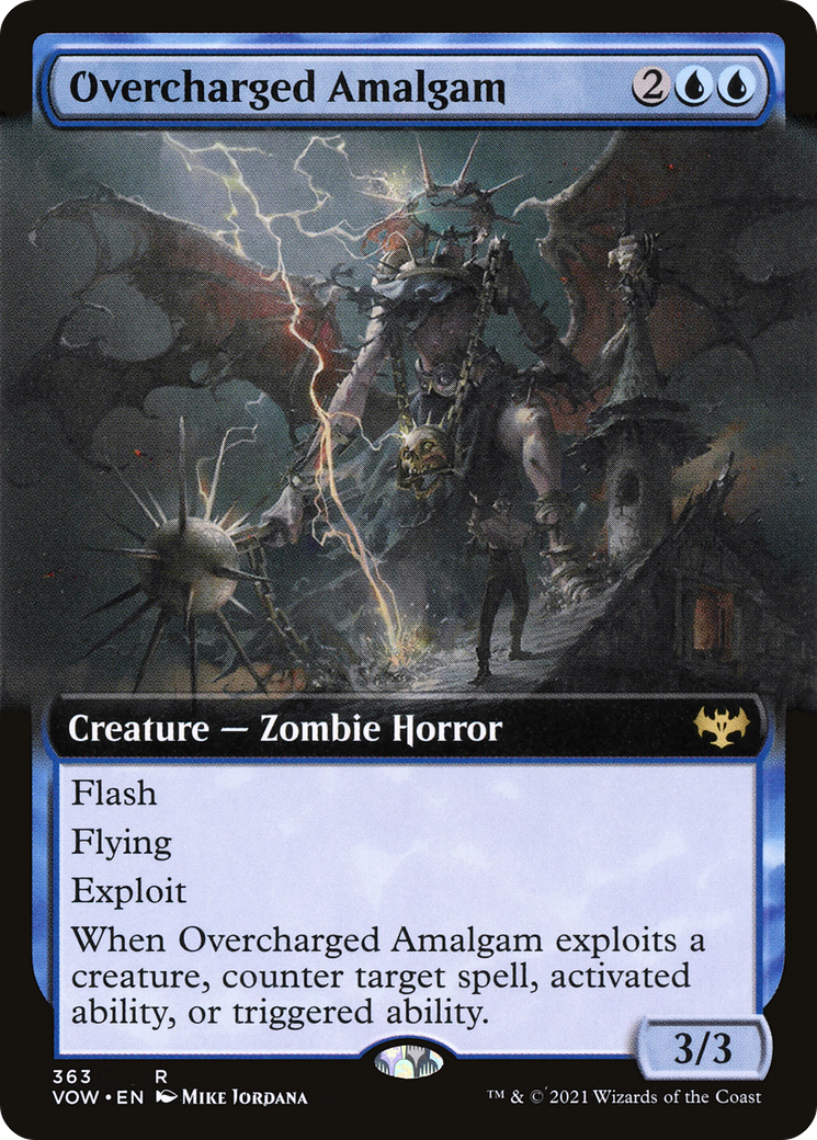 Overcharged Amalgam (Extended) [Innistrad: Crimson Vow] | Grognard Games