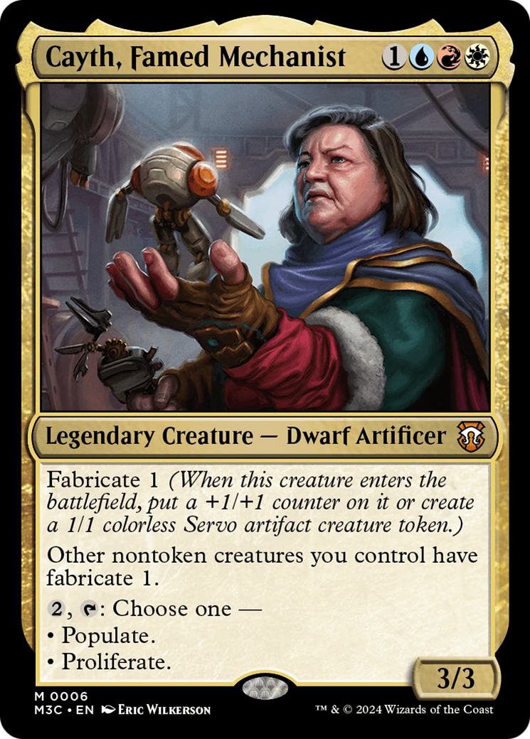 Cayth, Famed Mechanist [Modern Horizons 3 Commander] | Grognard Games