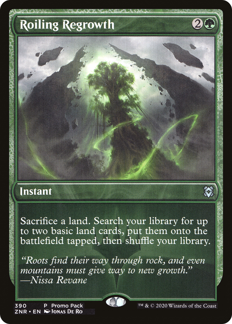 Roiling Regrowth (Promo Pack) [Zendikar Rising Promos] | Grognard Games
