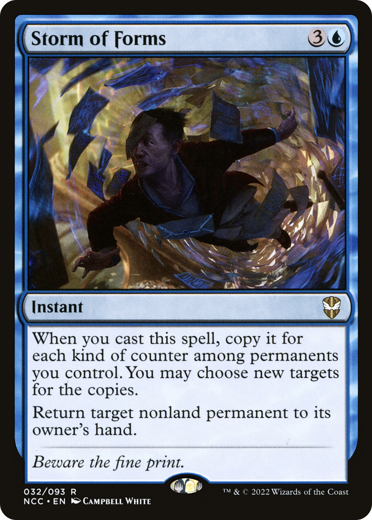 Storm of Forms [Streets of New Capenna Commander] | Grognard Games