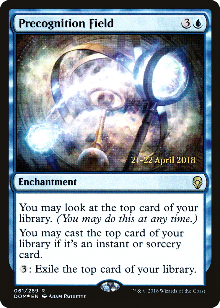 Precognition Field  [Dominaria Prerelease Promos] | Grognard Games
