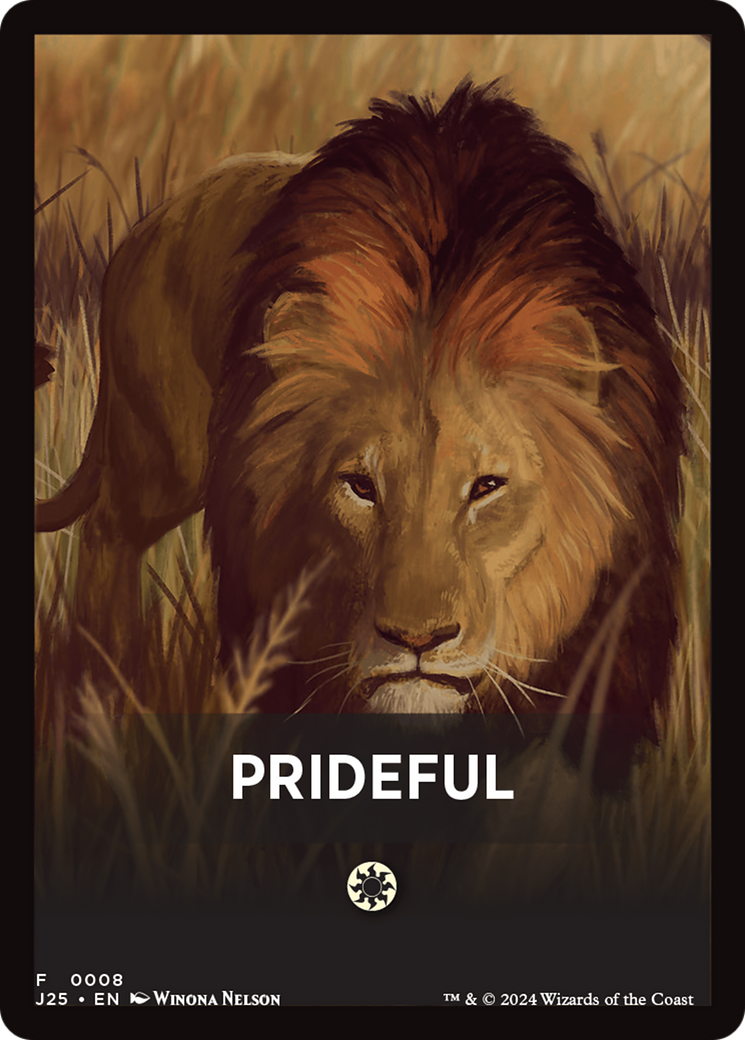 Prideful Theme Card [Foundations Jumpstart Front Cards] | Grognard Games