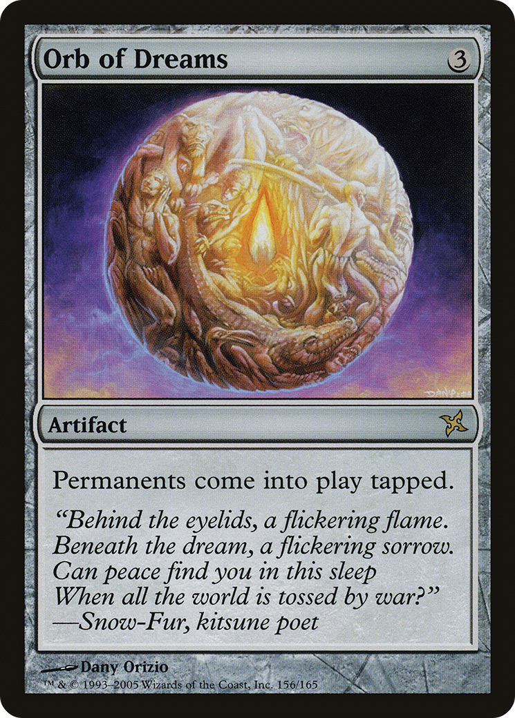 Orb of Dreams [Betrayers of Kamigawa] | Grognard Games