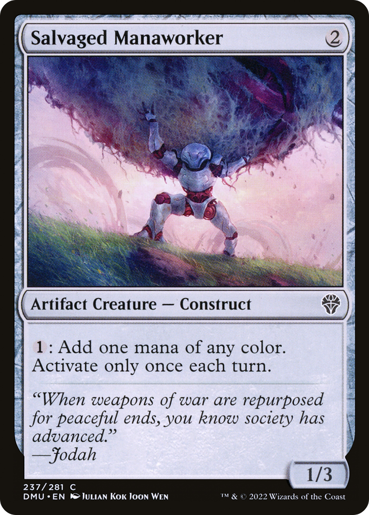 Salvaged Manaworker [Dominaria United] | Grognard Games