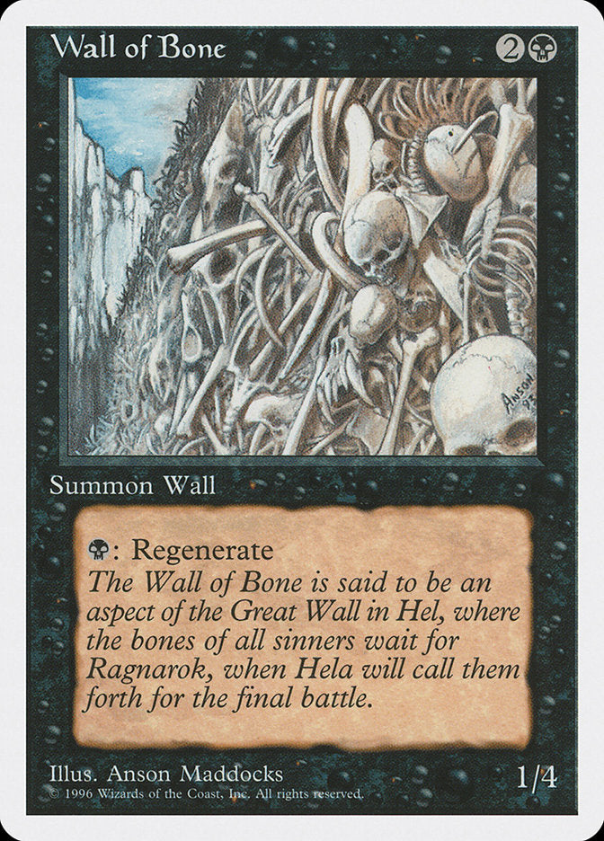 Wall of Bone [Introductory Two-Player Set] | Grognard Games