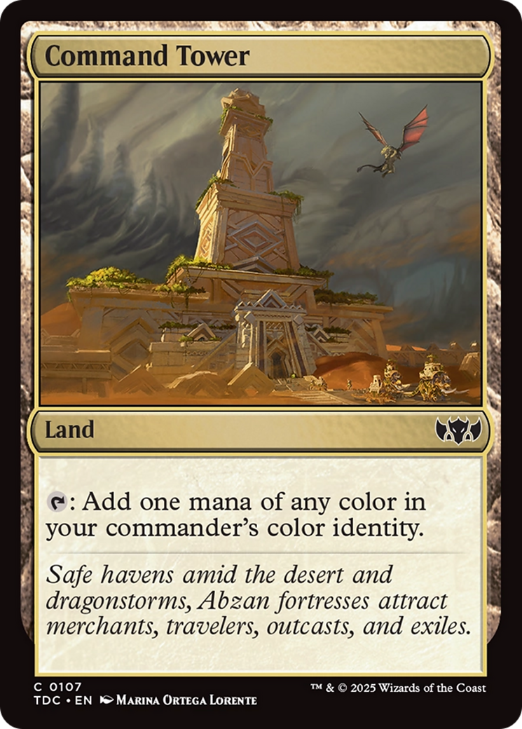 Command Tower [Tarkir: Dragonstorm Commander] | Grognard Games