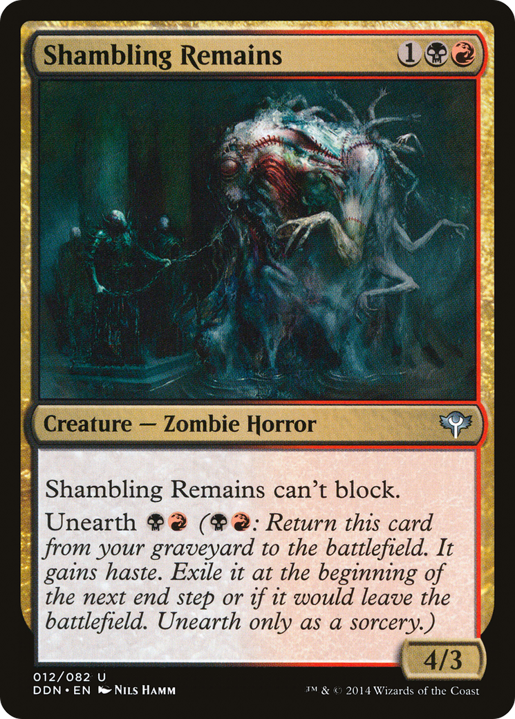 Shambling Remains [Duel Decks: Speed vs. Cunning] | Grognard Games