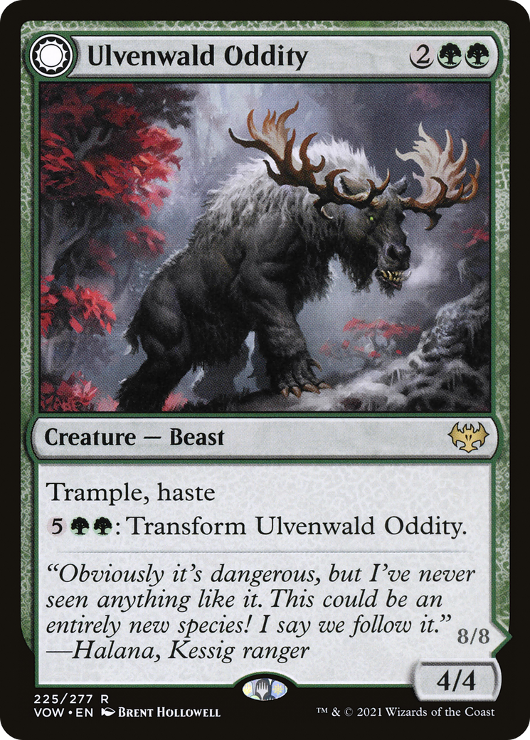 Ulvenwald Oddity // Ulvenwald Behemoth [Innistrad: Crimson Vow] | Grognard Games