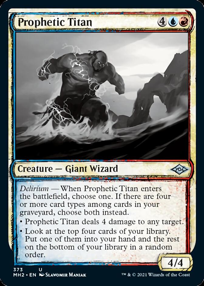 Prophetic Titan (Sketch) [Modern Horizons 2] | Grognard Games