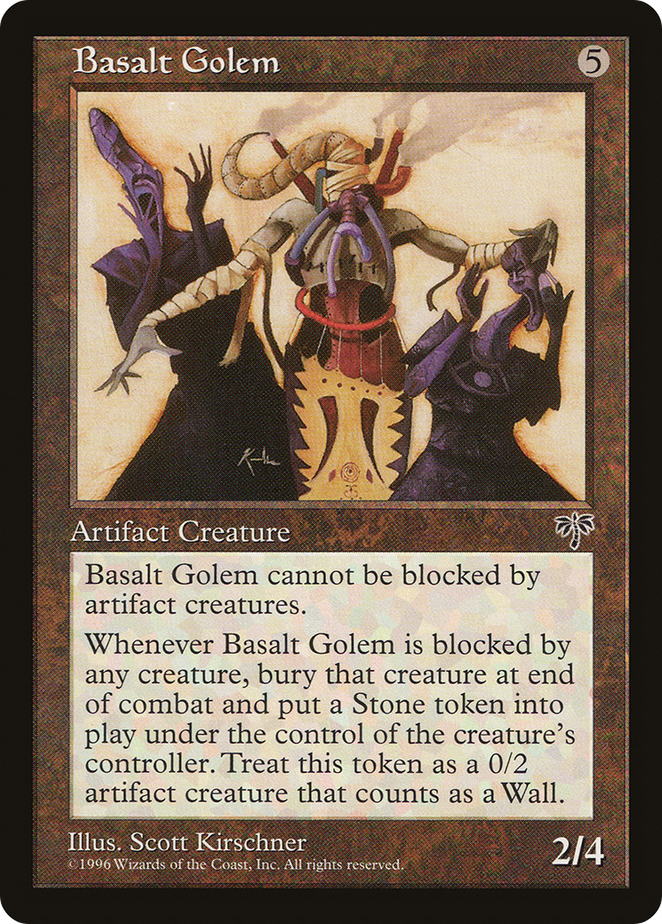 Basalt Golem [Mirage] | Grognard Games