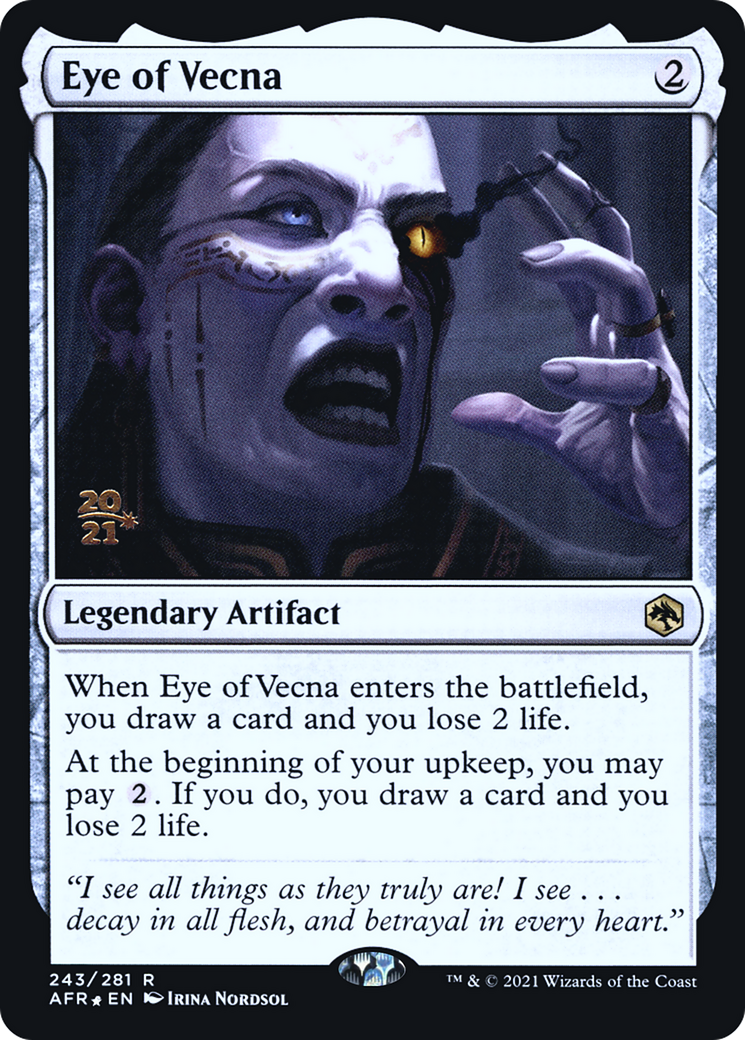 Eye of Vecna [Dungeons & Dragons: Adventures in the Forgotten Realms Prerelease Promos] | Grognard Games