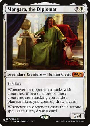 Mangara, the Diplomat (LIST-027/274) - The List Reprints | Grognard Games
