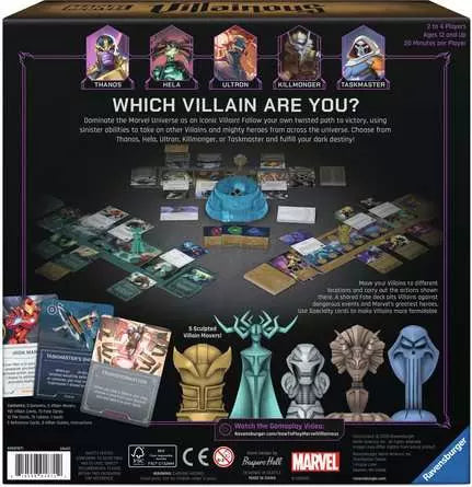 Marvel: Villainous Infinite Power | Grognard Games