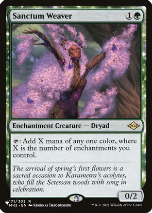 Sanctum Weaver (LIST-171/303) - The List Reprints | Grognard Games