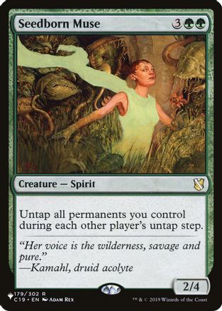 Seedborn Muse (LIST-179/302) - The List Reprints | Grognard Games