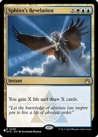 Sphinx's Revelation (LIST-0228) - The List Reprints | Grognard Games