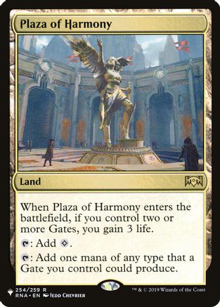 Plaza of Harmony (LIST-254/259) - The List Reprints | Grognard Games