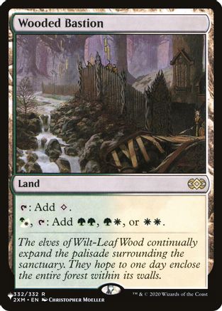Wooded Bastion (LIST-332/332) - The List Reprints | Grognard Games