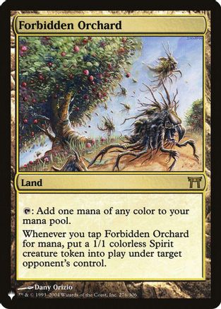 Forbidden Orchard (LIST-276/306) - The List Reprints | Grognard Games