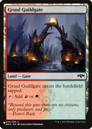 Gruul Guildgate (LIST-249/259) - The List Reprints | Grognard Games