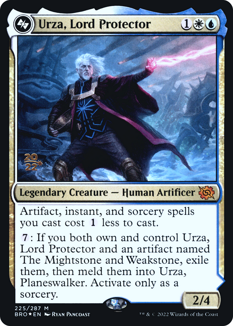 Urza, Lord Protector [The Brothers' War: Prerelease Promos] | Grognard Games