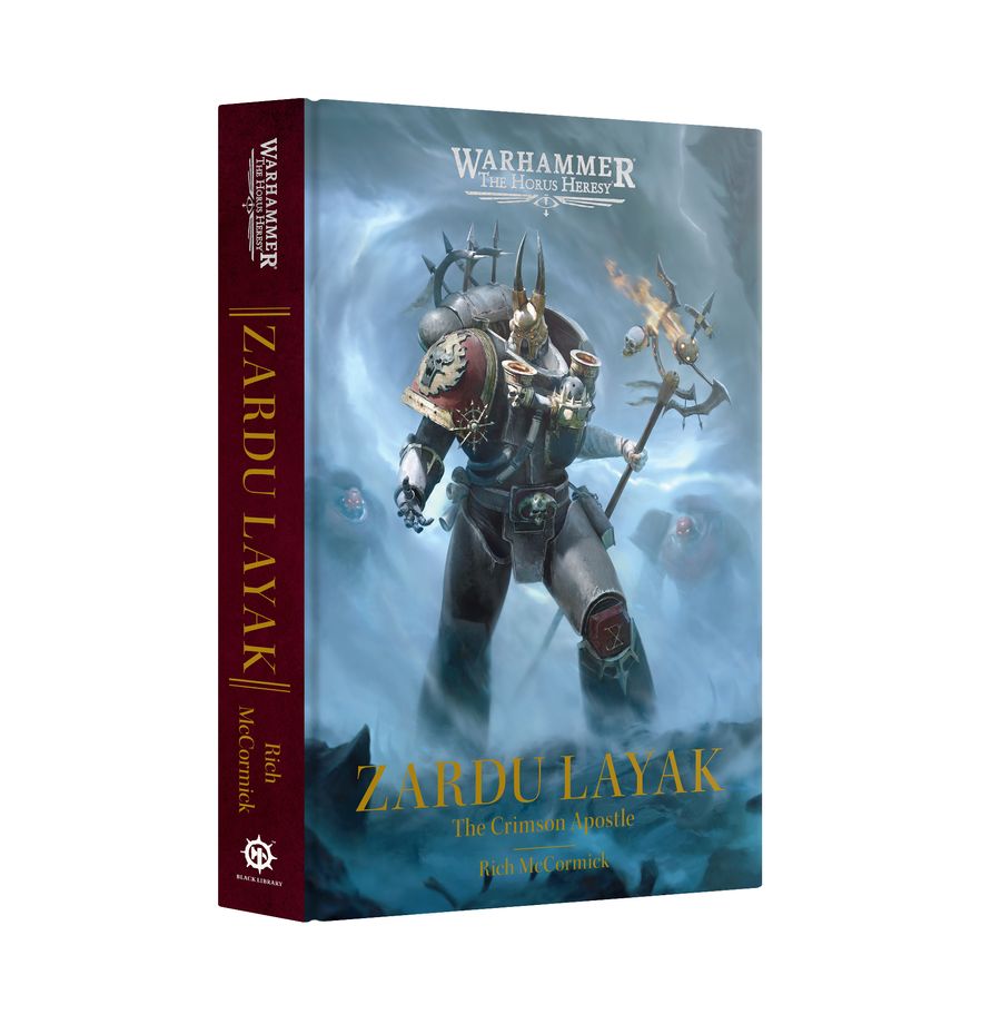 Zardu Layak: The Crimson Apostle (Hardback) (Pre-order Now, Available 4/25/2026) | Grognard Games