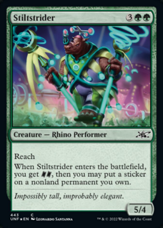 Stiltstrider (Galaxy Foil) [Unfinity] | Grognard Games