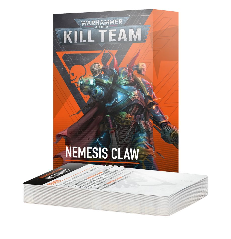 KILL TEAM DATACARDS: NEMESIS CLAW (Pre-Order) | Grognard Games